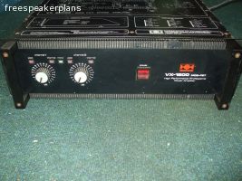 HH VX1200 Power Amplifier