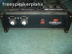 HH VX1200 Power Amplifier